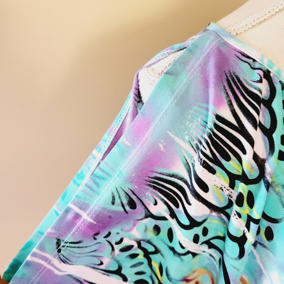 Candies subliminal cold shoulder blouse size mediu - Picture 2 of 6